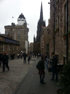 A view of Edinburgh, Scotland.