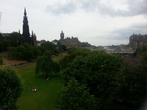 A view of Edinburgh, Scotland. 